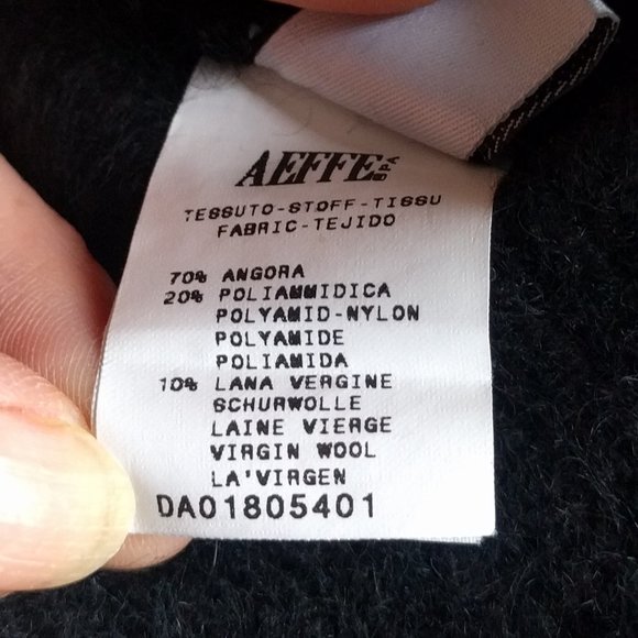 Moschino Black Midi Skirt with Silver Accents - Picture 7 of 7